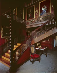 Vy över trappan, byggd mellan 1679-91